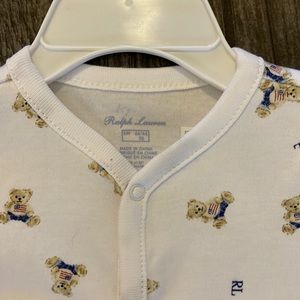 Ralph Lauren 6 month footie pajama